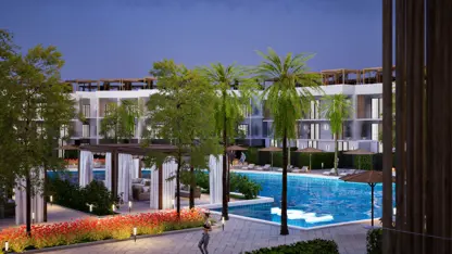 205 Second floor Building 6 main pool + 77 m2 special roof